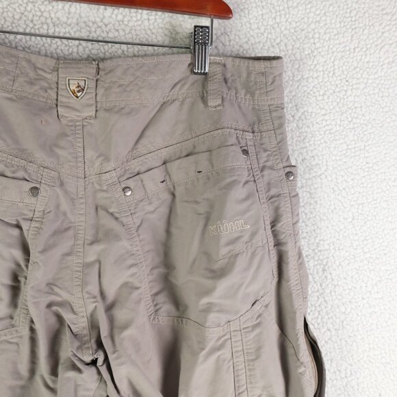 Kuhl Liberator Convertible Pants Mens 32x30 Gray Stealth Zip Off Hiking Outdoor - Picture 5 of 11